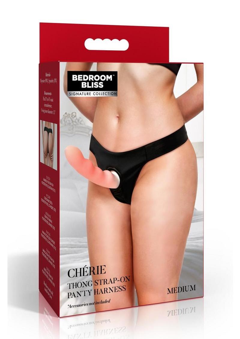 Bedroom Bliss ChÃ©rie Thong Strap-On Panty Harness
