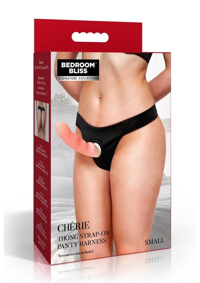 Bedroom Bliss ChÃ©rie Thong Strap-On Panty Harness