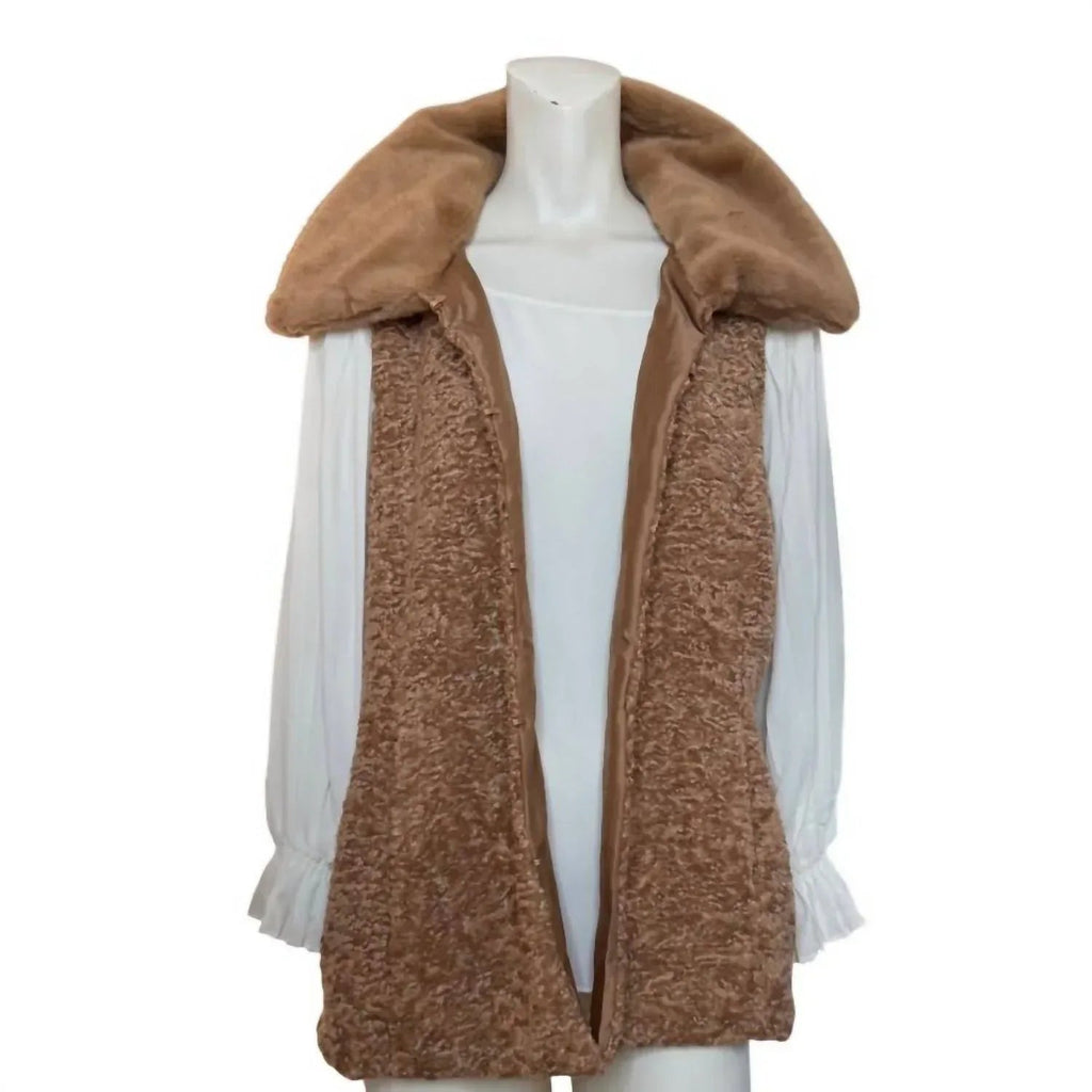 Women's Faux Fur Vest