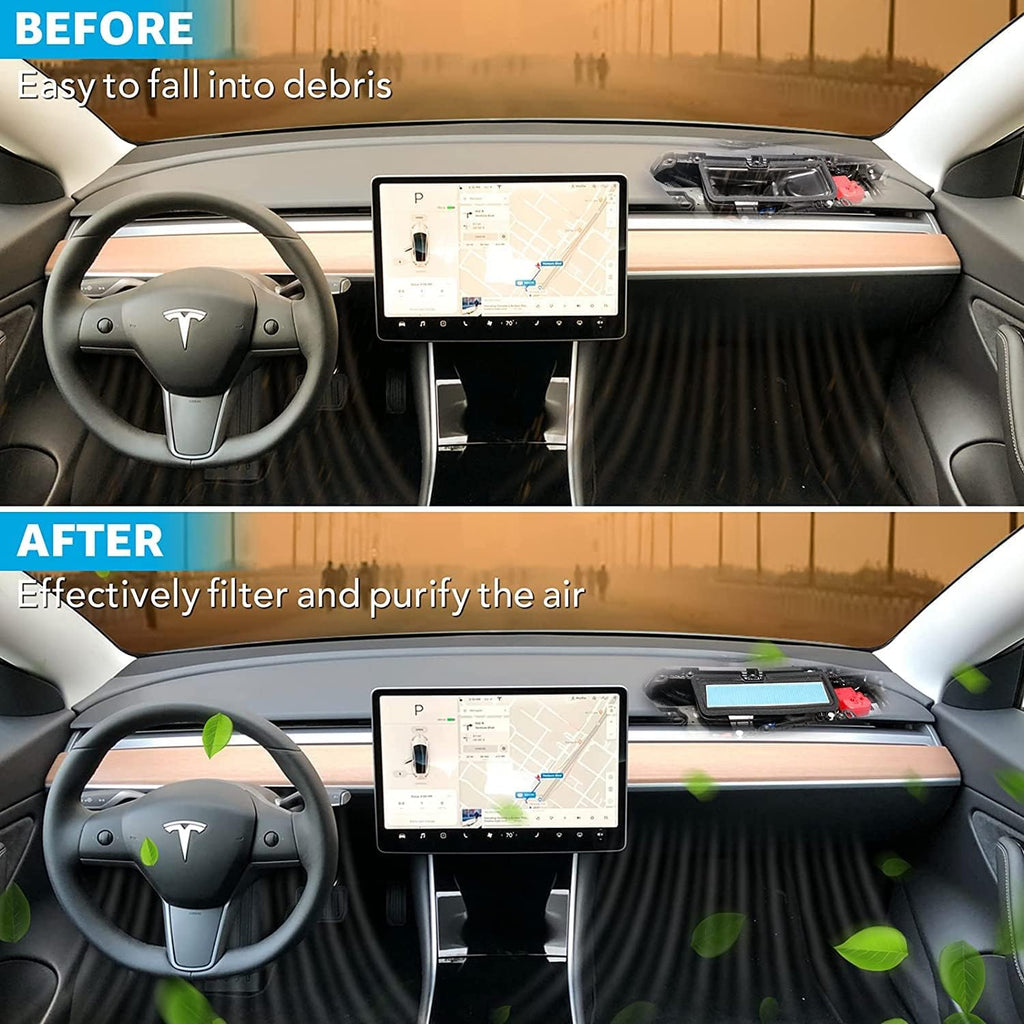 Tesla Model 3 HEPA Intake Air Inlet Filter Accessories for 2023 2022 2021 Model 3