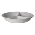 Vegware 9in Round 3-Comp Base, White Molded Fiber (QTY:400)