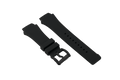 Black Silicone Strap