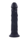 Black Thunder Rechargeable Silicone Dildo with Remote