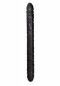 Black Veined Double Dildo