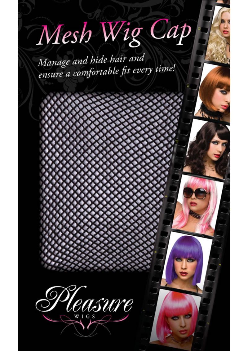 Black Wig Cap
