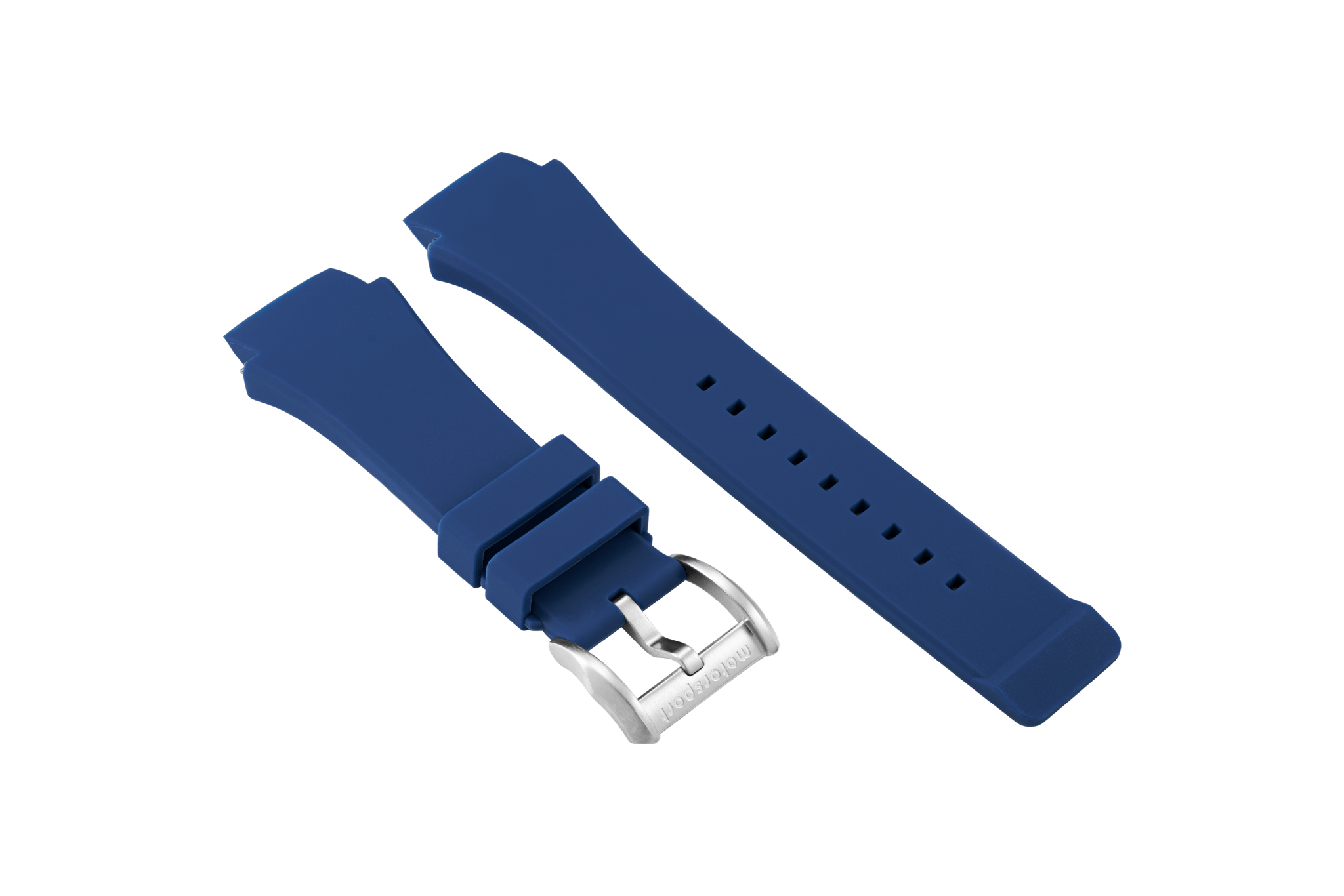 Blue Silicone Strap