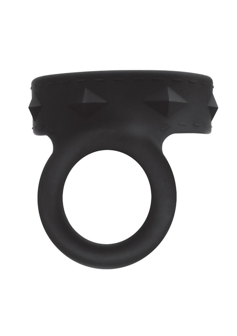 Blueline Silicone Duo Snap Cock and Ball Ring