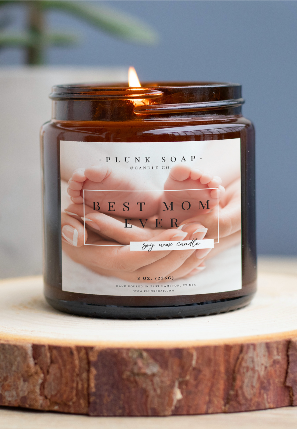 Best Mom Ever Inspirational Scented Soy Candle
