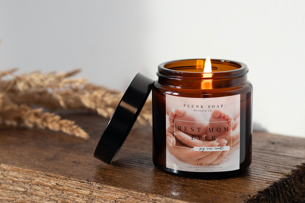 Best Mom Ever Inspirational Scented Soy Candle