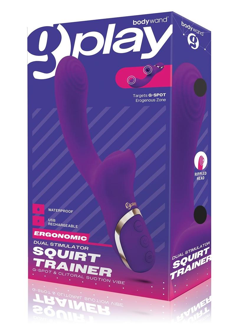Bodywand G-Play G-Spot and Clitoral Suction Vibe