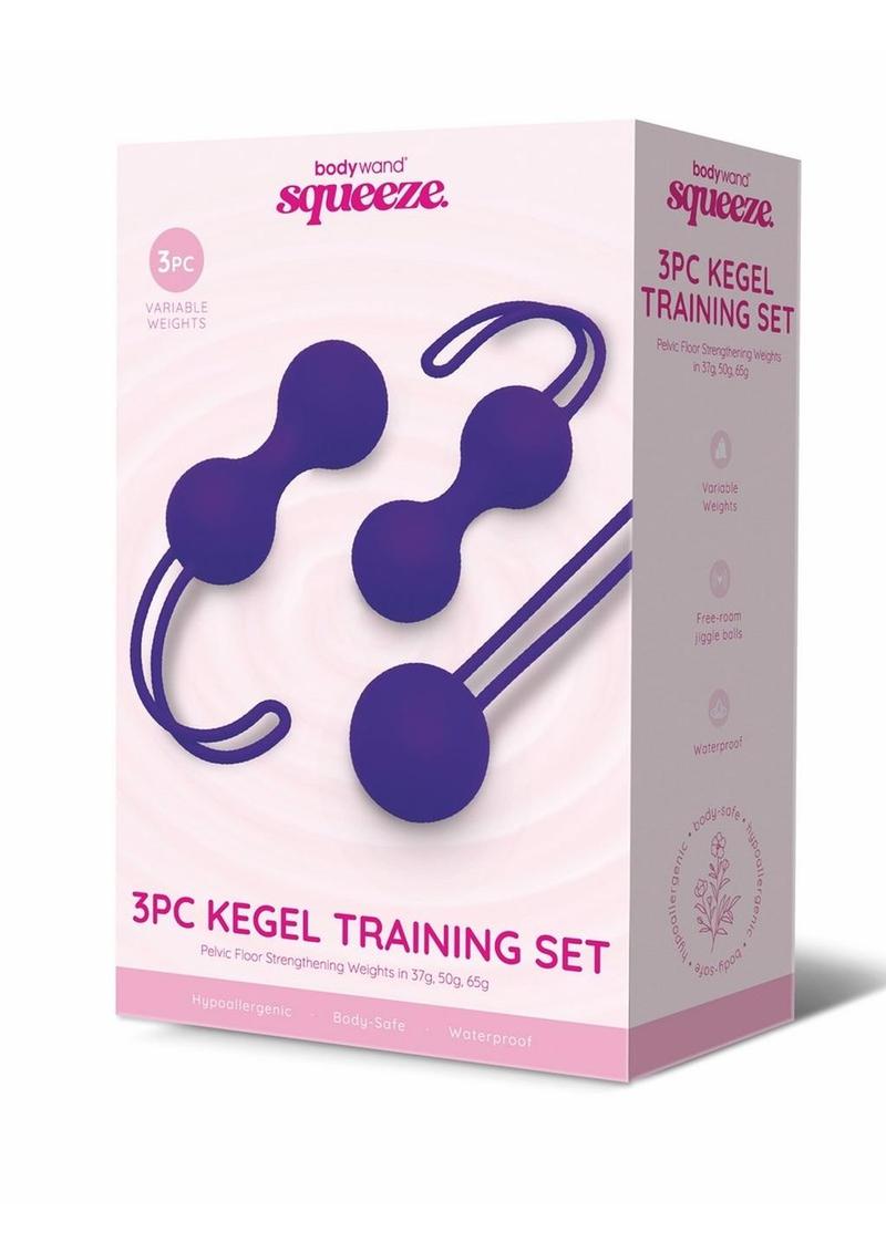 Bodywand Squeeze Silicone Kegal Training Set 37-65g