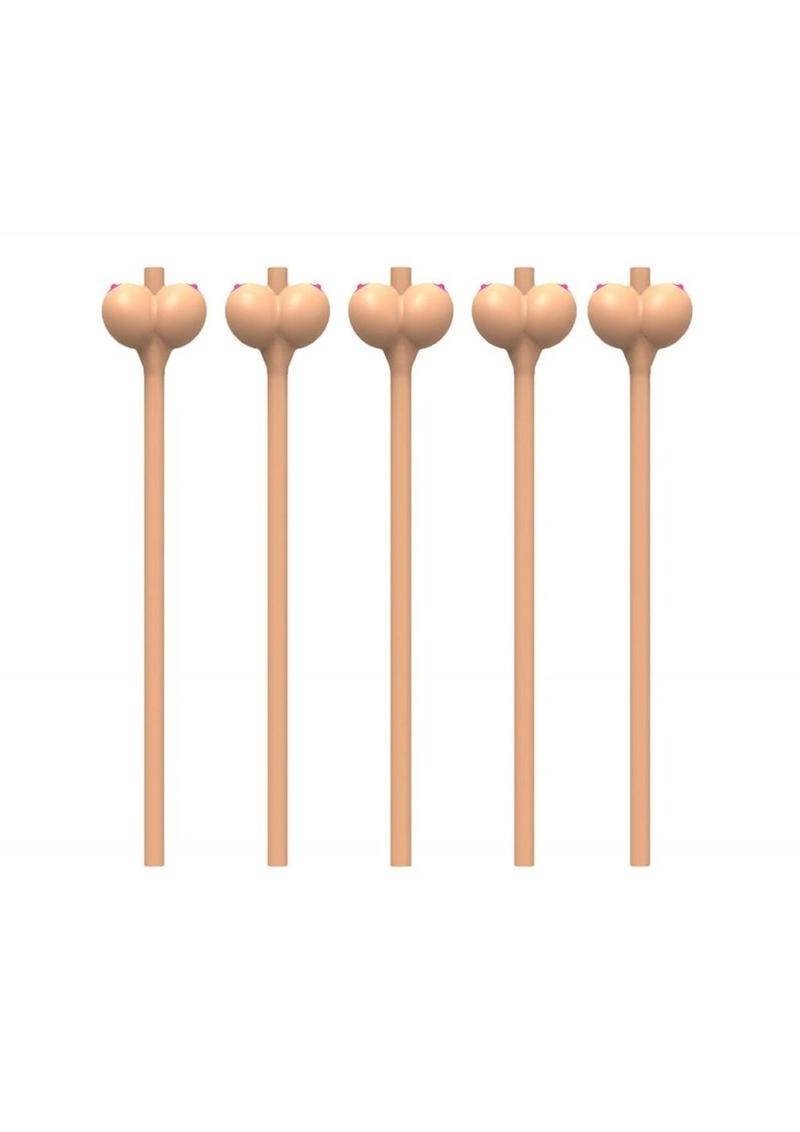 Boobie Party Straws