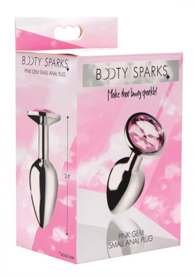 Booty Sparks Pink Gem Small Anal Plug