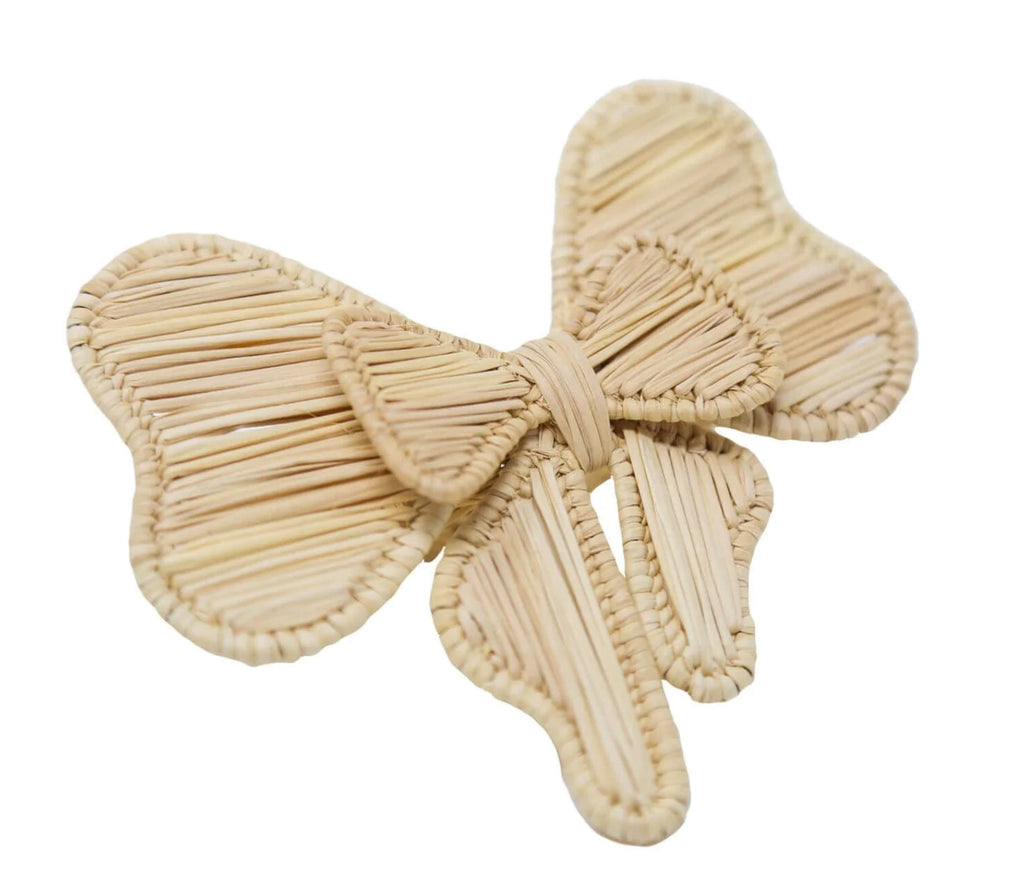 Bow Tie Handwoven Iraca Napkin Ring