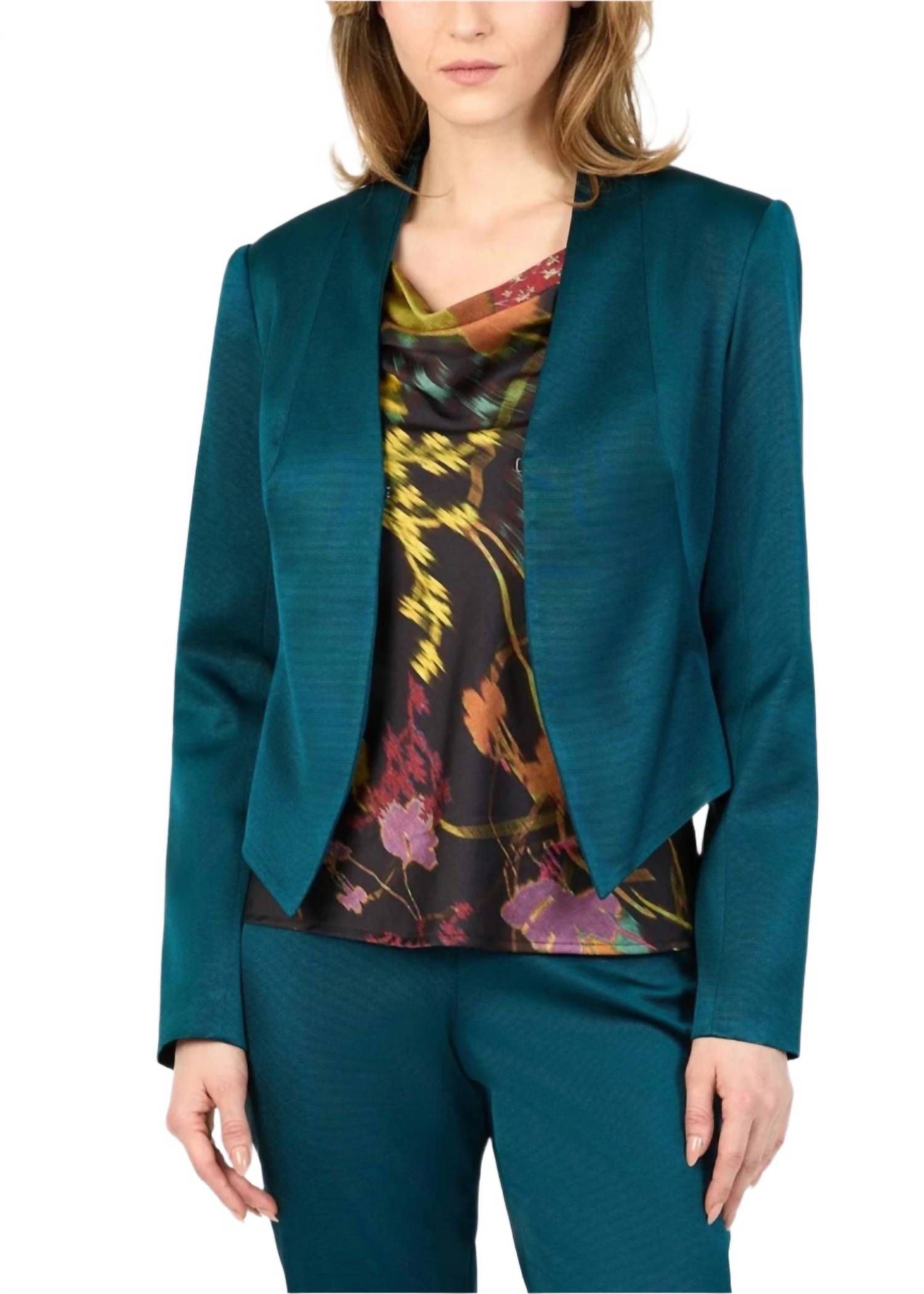 Stretch Faille Jacket