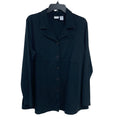 In Due Time Maternity Womens XL Black Long Sleeve Button Up Collared Jacket