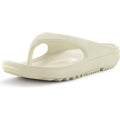 Shevalues Womens Size 11.5 Cream Thong Orthopedic Arch Support Sandal Shoes