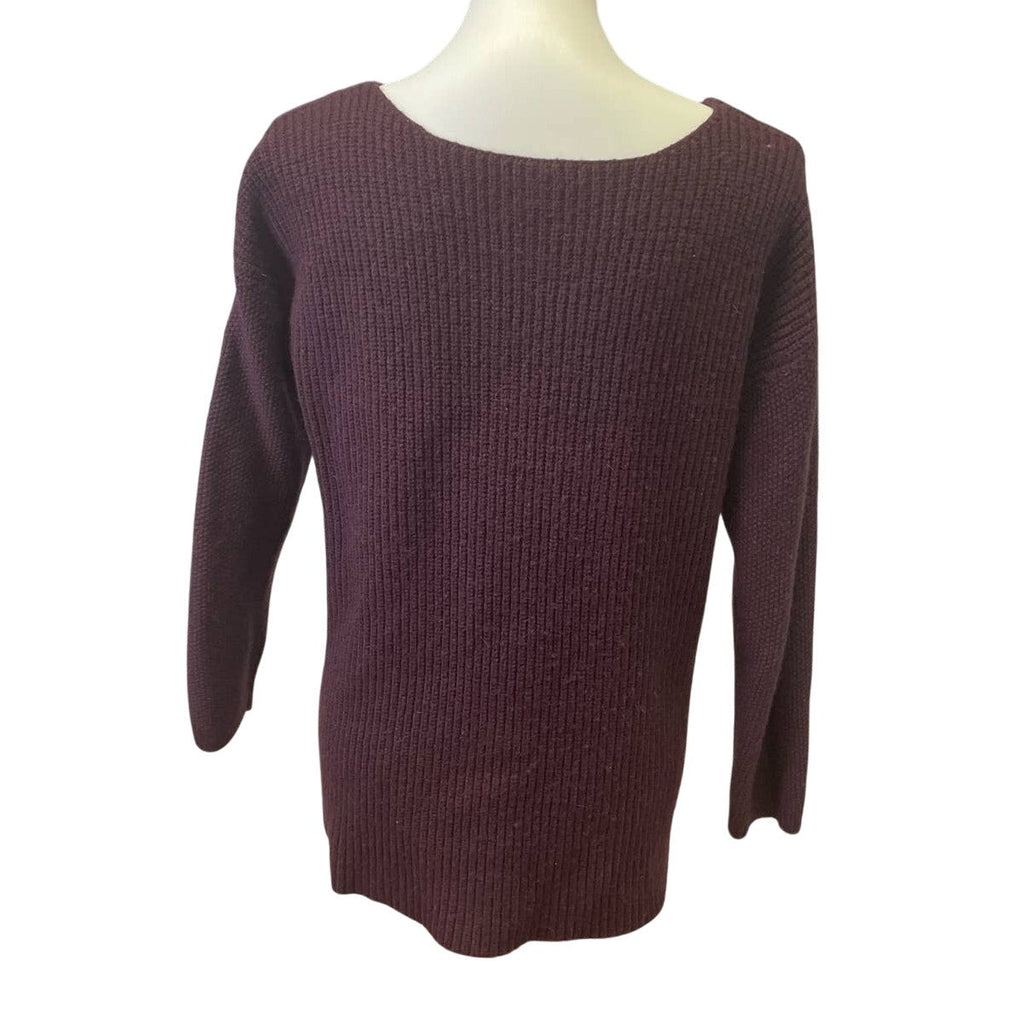 Bar III Womens XL Wool Blend Long Sleeve Ribbed Crew Neck Pullover Sweater