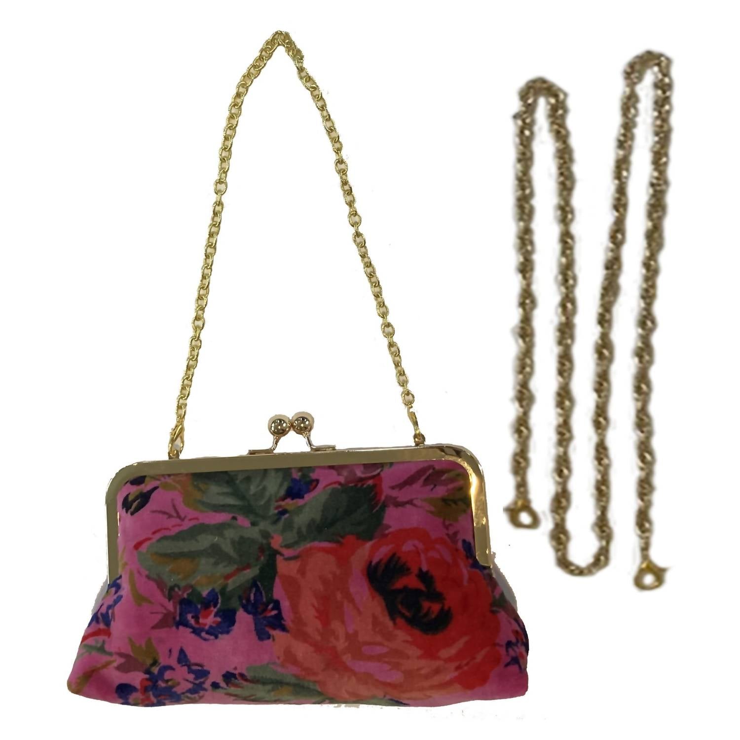 Women's Cabbage Roses Purse