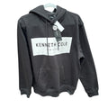 NWT New Kenneth Cole Mens Large Black Mobility Fleece Hoodie Hooded Sweatshirt