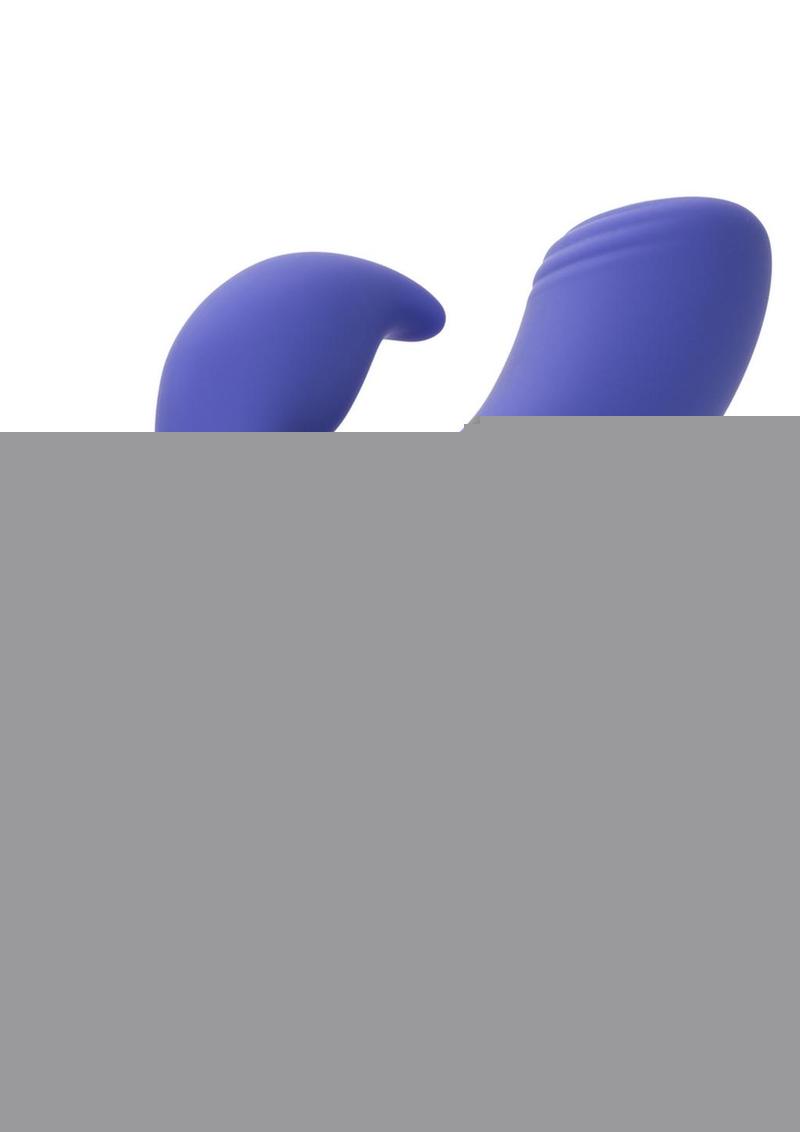 Calexotics Connect Dual Stimulator Rechargeable Silicone App Compatible Dual Vibrator with Remote