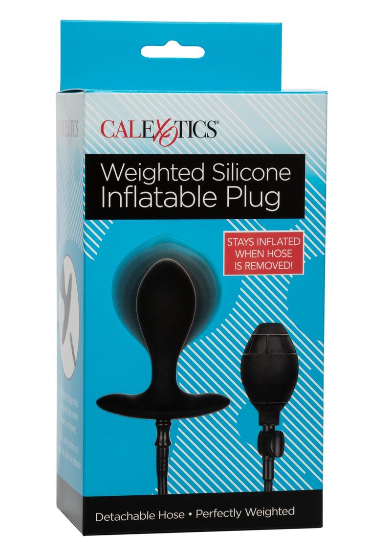 Calexotics Weighted Silicone Inflatable Plug