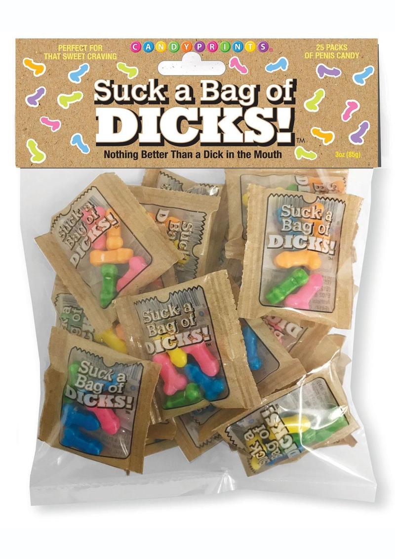 Suck A Bag Of Dicks Assorted Flavors - 25 Count