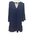 New Draper James Womens Small Long Bell Sleeve Front Tie Swim Coverup Dress