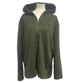 Eddie Bauer Mens XL 100% Polyester Long Sleeve Full Zip Hooded Jacket
