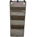 Thirty One Gifts Hanging Canvas Wall Pocket Organizer Office Bills Paper File