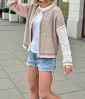 Hand Knit Cardigan Top