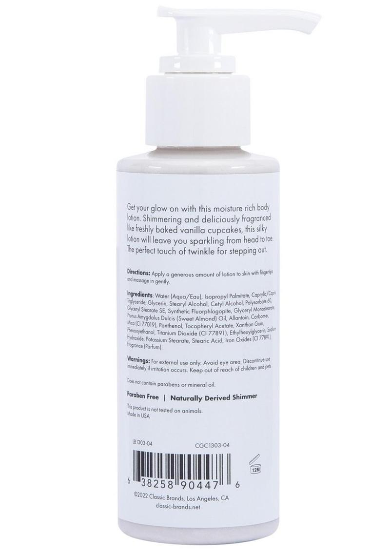 CG Glow Vanilla Cupcake Fragranced Shimmer Lotion