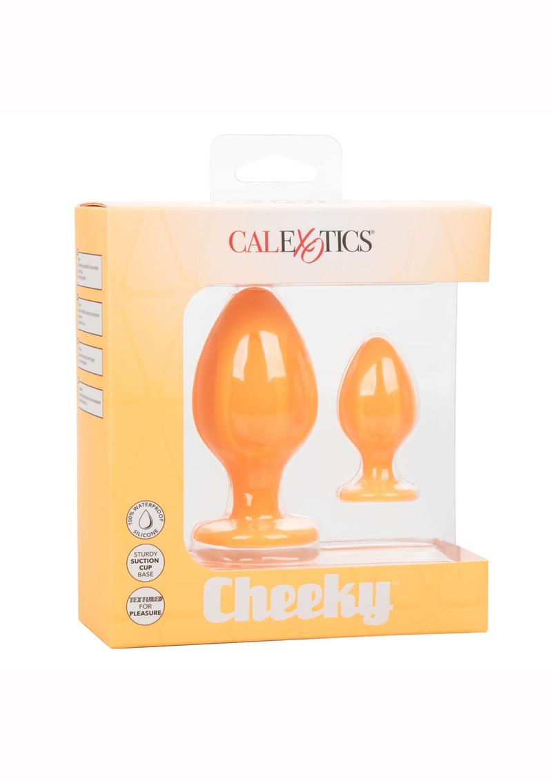 Cheeky Silicone Textured Anal Plugs