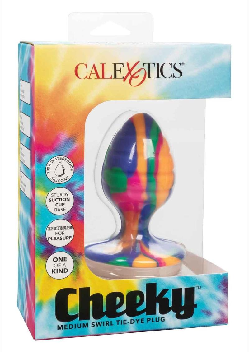 Cheeky Swirl Tie-Dye Silicone Plug