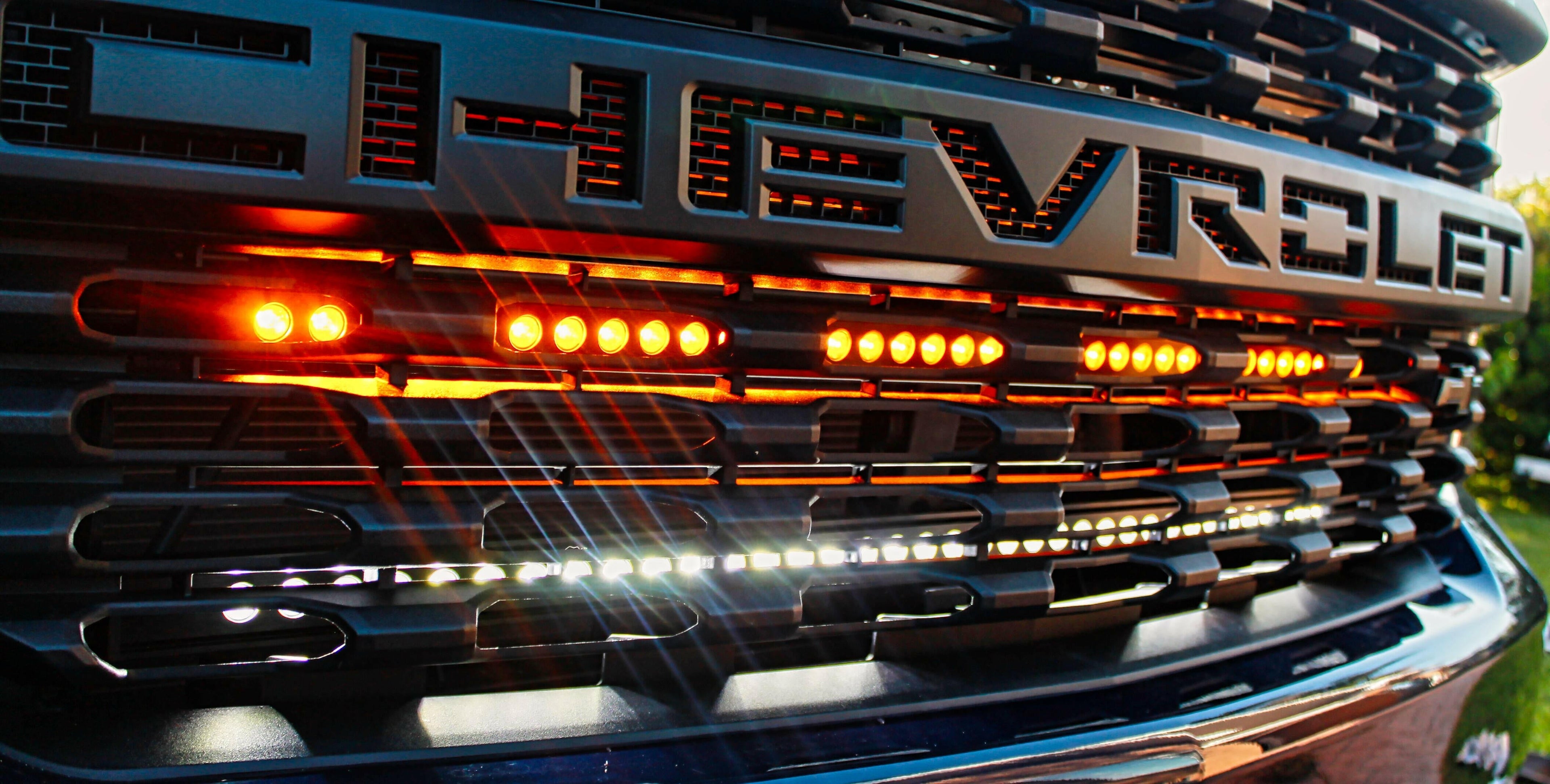 2019-2021 Chevrolet Silverado 1500 Dual 40s Light Bars