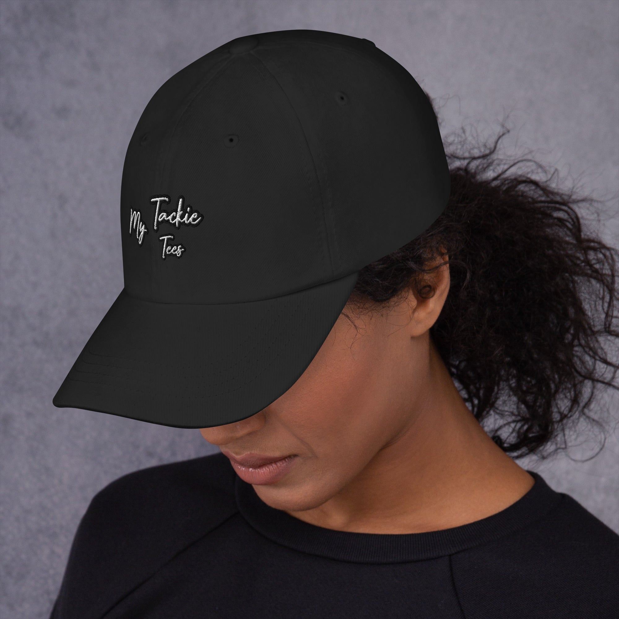My Tackie Tees | embroidered bad hair day | mom hat