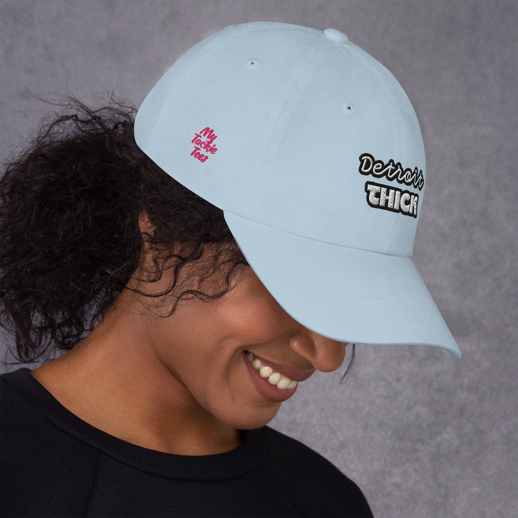 Detroit THICK | embroidered bad hair day mom hat