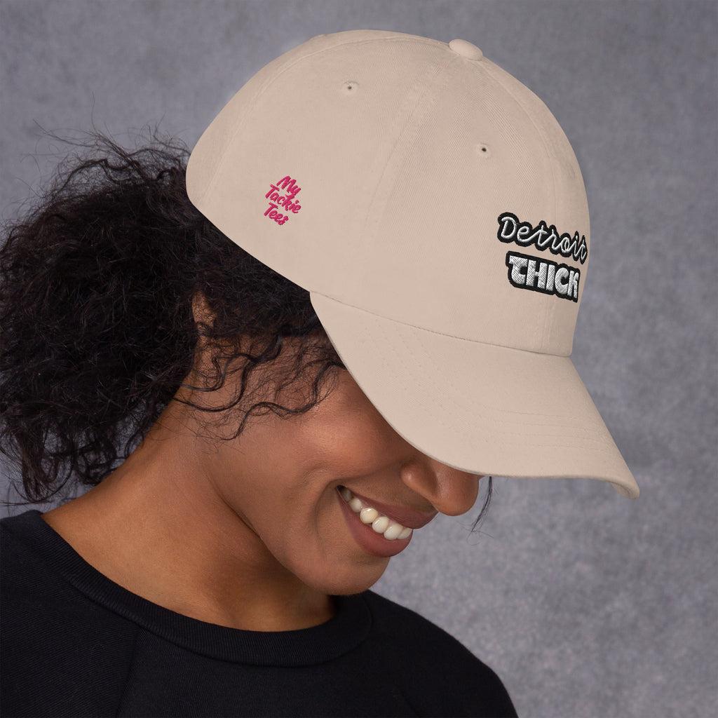 Detroit THICK | embroidered bad hair day mom hat