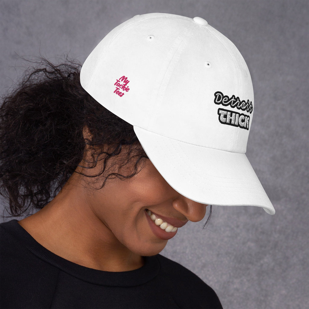 Detroit THICK | embroidered bad hair day mom hat