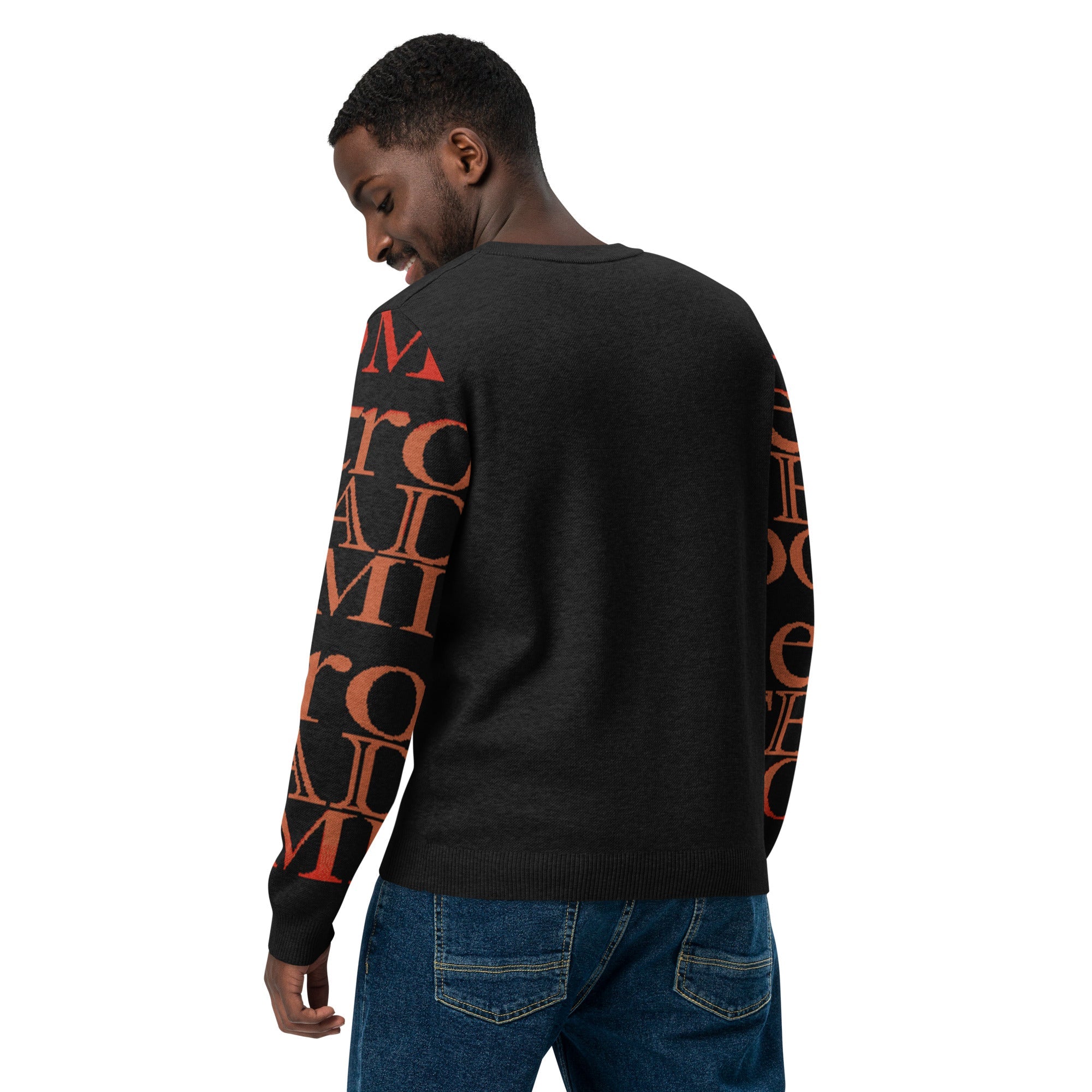 Detroit Steady Boomin Crew Neck Sweater | Hand-Knitted Detroit Streetwear