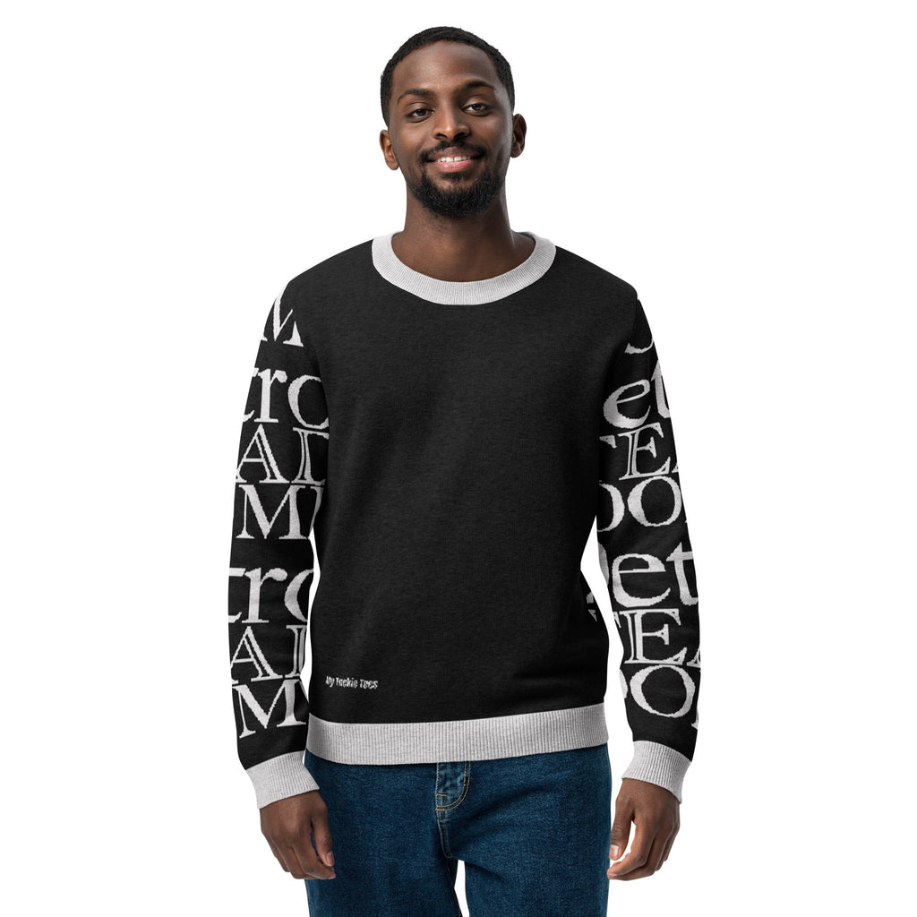 Detroit Steady Boomin Crew Neck Sweater | Premium Knitted Detroit Apparel