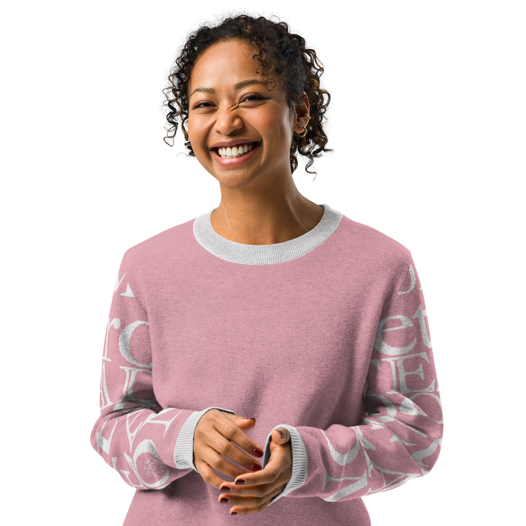 Detroit Steady Boomin Crew Neck Sweater | Cozy Knitted Detroit Streetwear