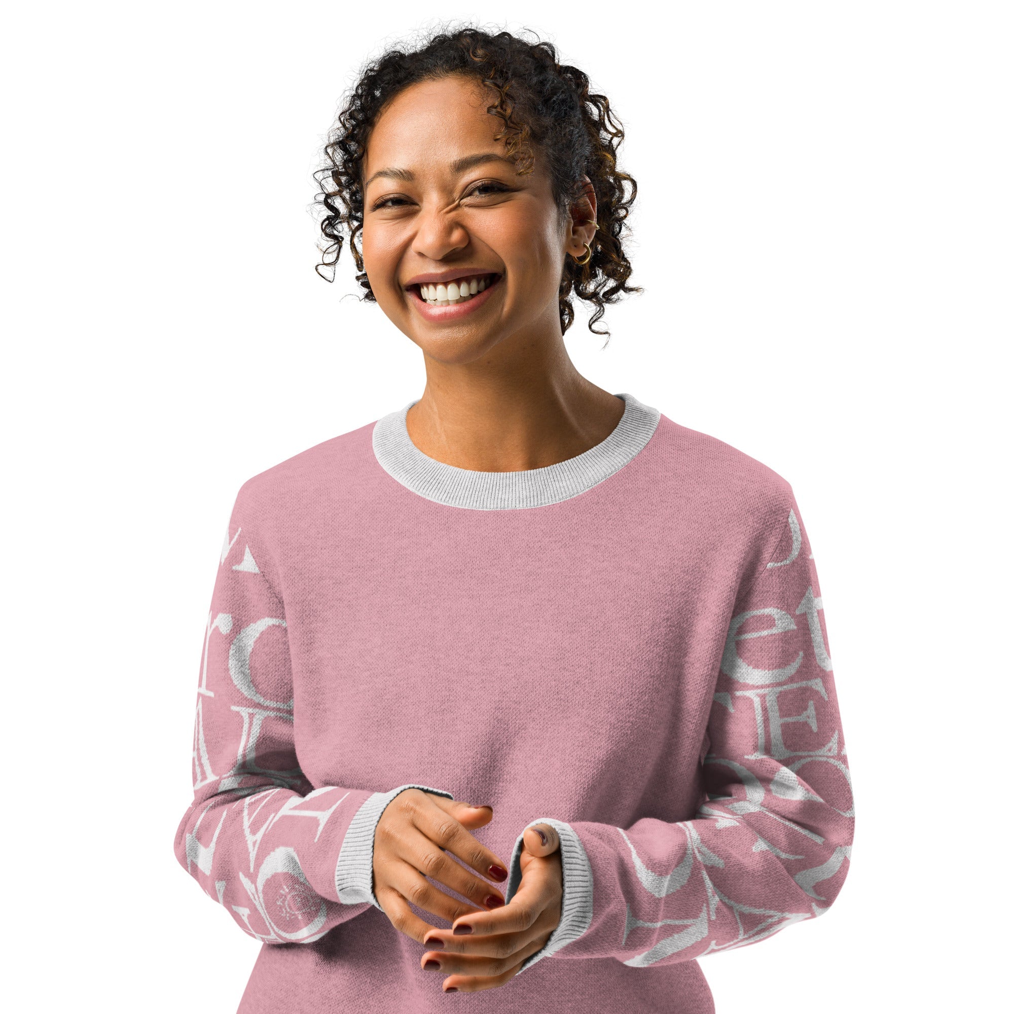 Detroit Steady Boomin Crew Neck Sweater | Cozy Knitted Detroit Streetwear