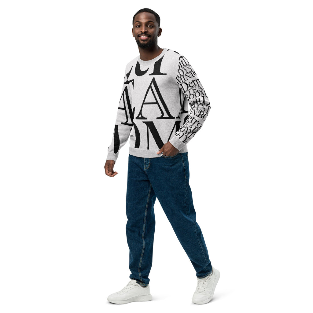 Detroit Steady Boomin Crew Neck Sweater | Smooth Knitted Detroit Streetwear