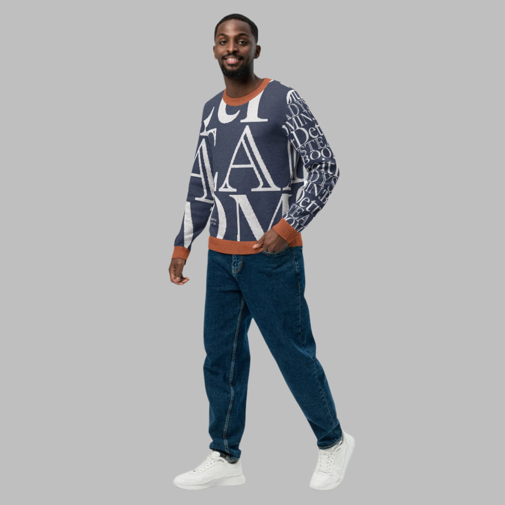 Detroit Tigers Crew Neck Sweater | Knitted Detroit Steady Boomin Apparel
