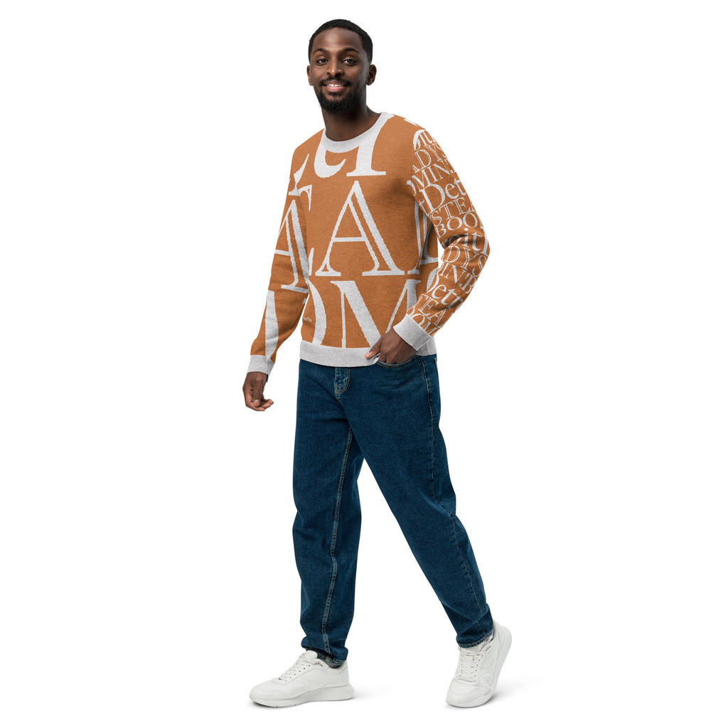 Detroit Steady Boomin Crew Neck Sweater | Warm Knitted Detroit Streetwear
