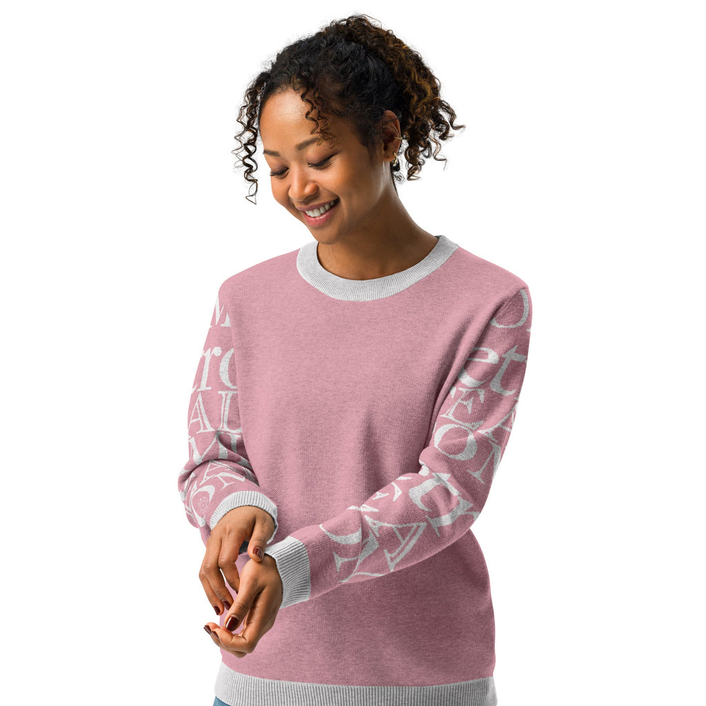 Detroit Steady Boomin Crew Neck Sweater | Cozy Knitted Detroit Streetwear