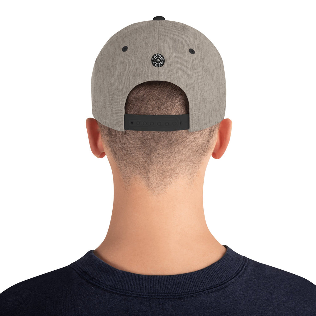 Detroit Original Slang Embroidered Snapback Hat - 6-Panel Classic Fit