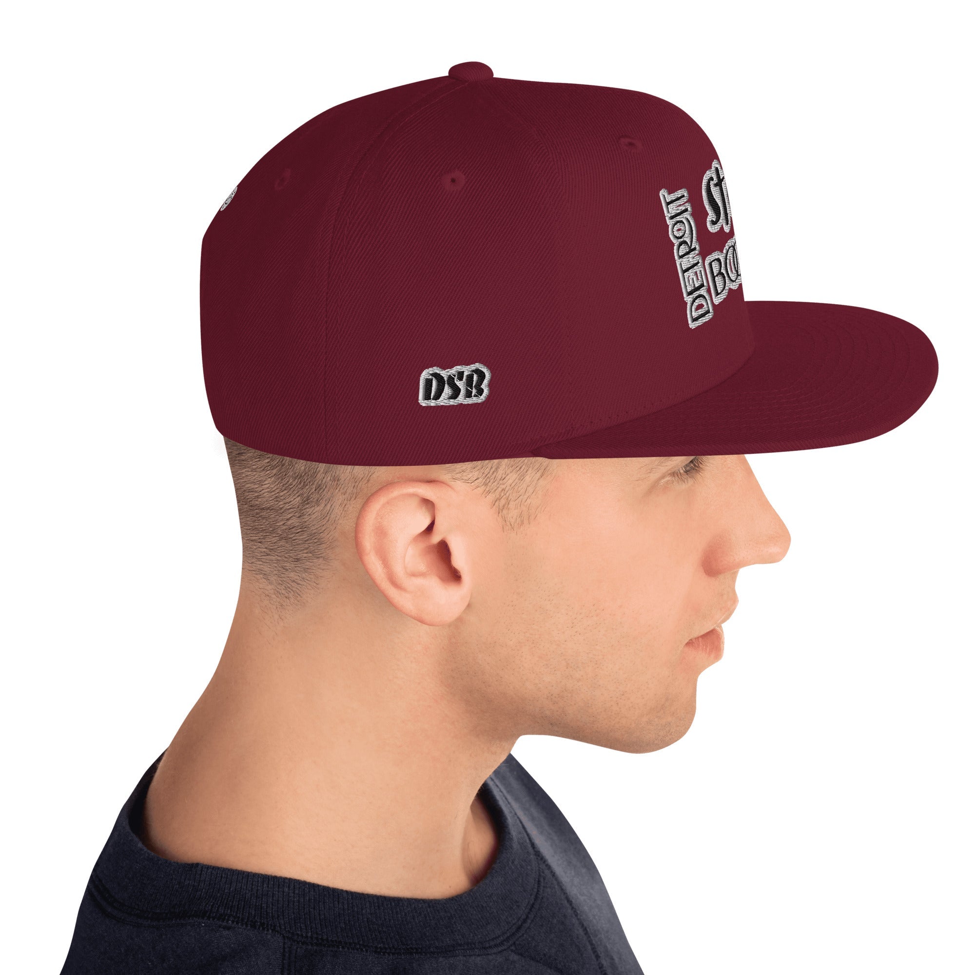 Detroit Steady Boomin | embroidered snapback