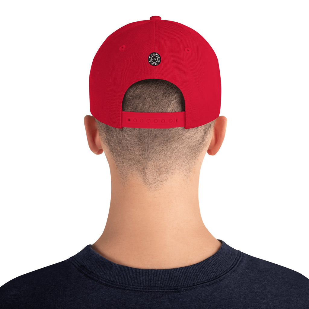 Detroit Original Slang Embroidered Snapback Hat - 6-Panel Classic Fit